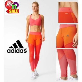 Adidas - ใหม่ กางเกงใส่วิ่งออกกำลังกายหรือลำลองรัดรูป Adidas Wow Drop 1 Tight B47006 ขนาด L (เอว33- 36"/สะโพก38-43")