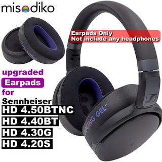 Misodiko แผ่นครอบหูฟัง แบบเปลี่ยน สําหรับอัพเกรด Sennheiser HD 4.50BTNC 4.50SE 4.50BT 4.40BT 4.30G 4.20S