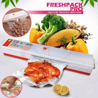 เครื่องแพ็คไฟฟ้า ซีลแบบสูญญากาศ สำหรับอาหารในครัว ให้สด ใหม่ เสมอ รุ่น VACUUM FRESHPACK PRO