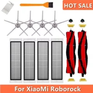 Roborock S5 Max / S6 MaxV / S6 อะไหล่ไส้กรอง HEPA แปรงหลัก แปรงด้านข้าง ผ้าม็อบ อุปกรณ์เสริม สําหรับ Roborock