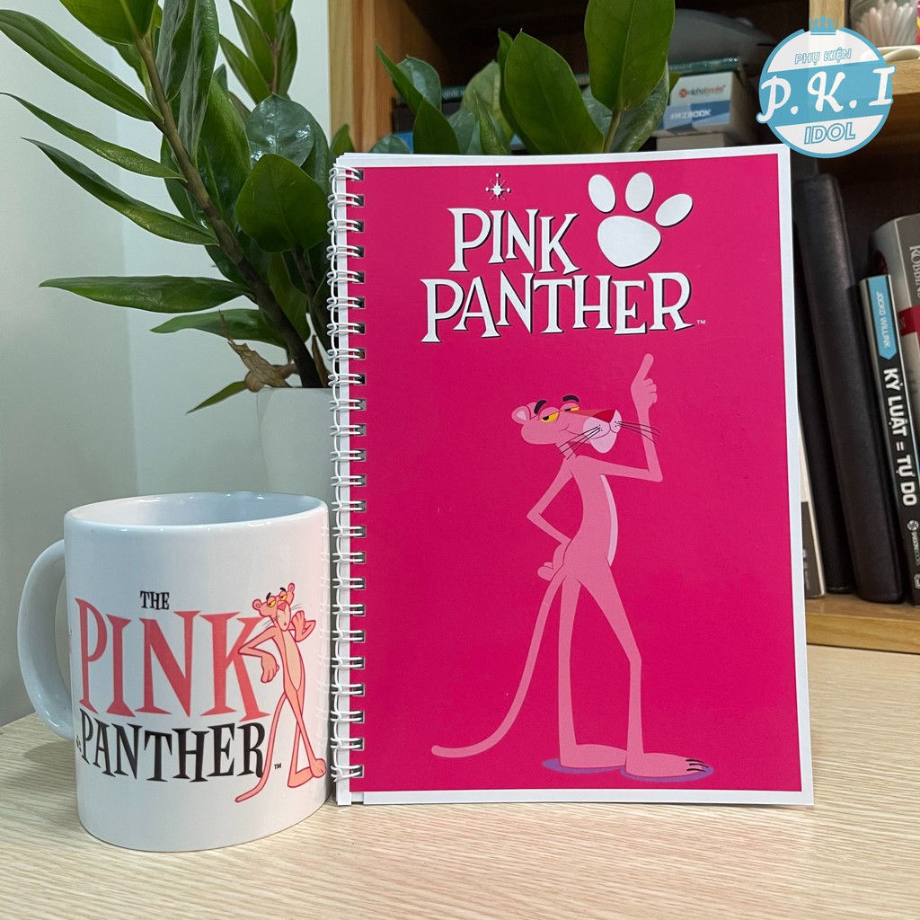 Combo Cup + PINK PANTHER PINK Paper Book Set - ของขวัญพิเศษ