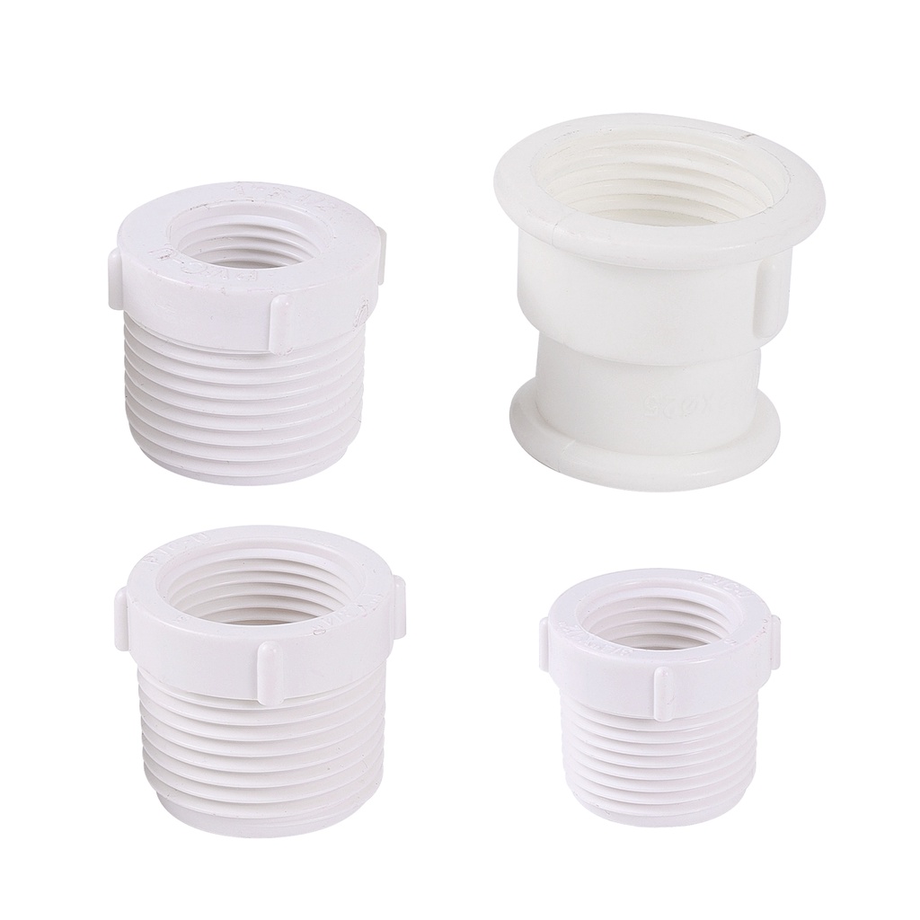 1ชิ้น1/2 "3/4" 1"ด้ายแปลงเชื่อมต่อพลาสติกหญิงชายด้ายลดเชื่อมต่อสวนชลประทานที่เหมาะสมพิพิธภัณฑ์สัตว์น้ําร่วม