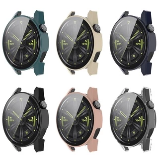 ป้องกันหน้าจอ PC กรณีคลุมทั้งหมดอุปกรณ์เสริมสําหรับ Huawei Watch GT3 GT4 GT5 GT6 46mm 42mm GT2 Pro