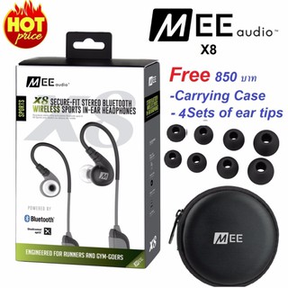 Mee Audio X8 In-Ears Sport Wireless หูฟังบลูทูธสปอร์ตอินเอียร์ ของแท้ รับประกันศูนย์ไทย 1 ปี