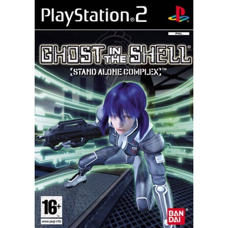 Ghost in the Shell: Stand Alone Complex ps2 แผ่นไรท์ แผ่นเกมPS2 เกมเพทู แผ่นplay2 ps2