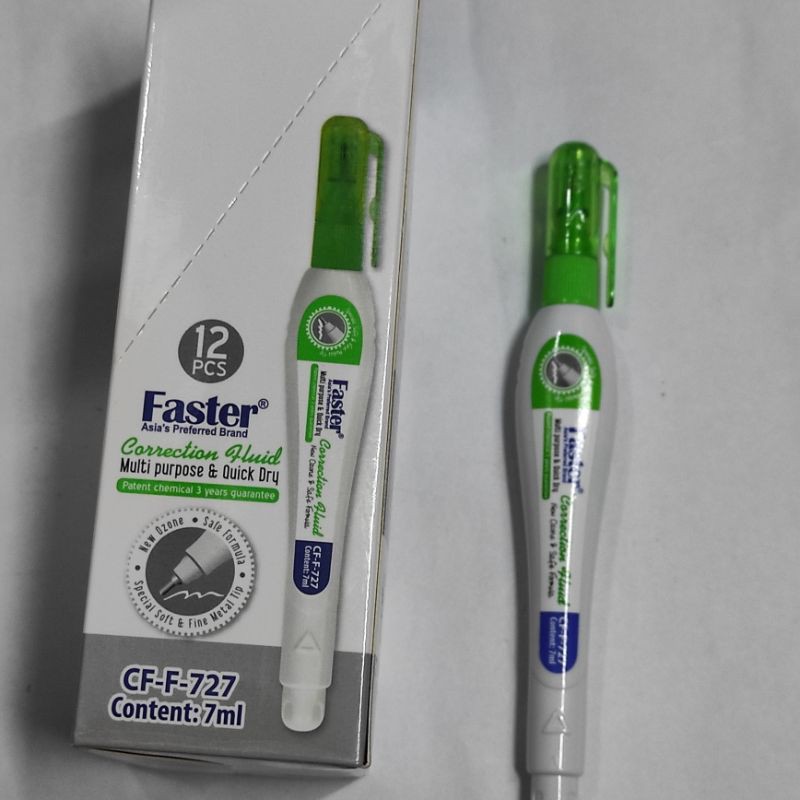 Faster Liquid Paper 7ml (ปากกา Menanda Sulam)