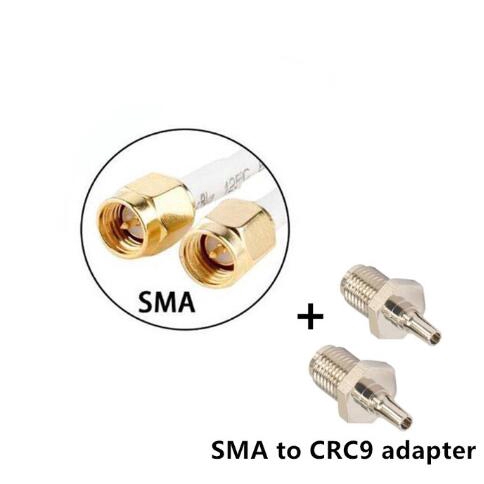 4g LTE เสาอากาศ Wifi CRC9 SMA TS9 ชาย 5m สําหรับ Huawei B525 B618 B310/B593/B315s/E5186s/ CPE Router MIMO เสาอากาศ