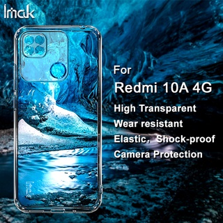 เคสโทรศัพท์มือถือ ซิลิโคนนิ่ม TPU ใส กันกระแทก สําหรับ Redmi 10A 4G Redmi10A 4G