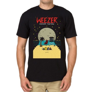 เสื้อยืด พิมพ์ลาย Weezer Band Tour