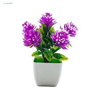 [NE] 1 Set Artificial Potted Flowers Decorative Imitation Potted Plant Vivid