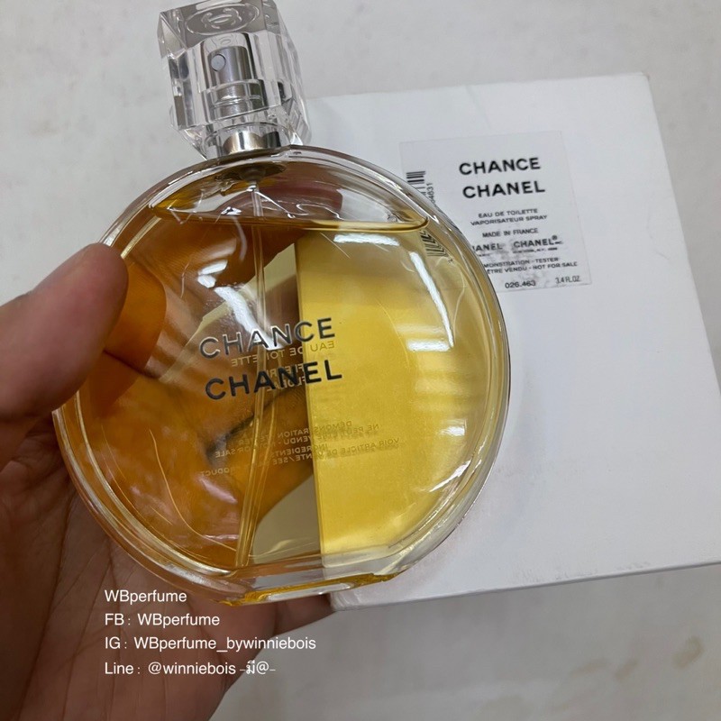 น้ำหอมแท้100% Chanel Chance 100 ML Tester