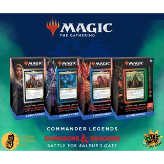 MTG Commander Legends: Dungeons and Dragons Battle of Baldurs Gate Commander Deck