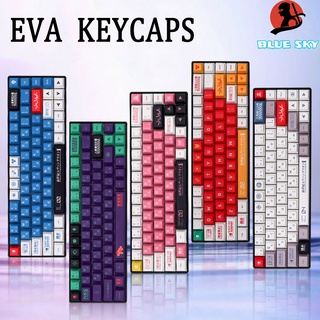 EVA 01 02 04 08  keycaps cherry profile DYE-sublimation pbt  keycap 139/151 keys 64/68/87/96/980