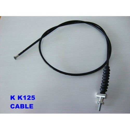FRONT BRAKE CABLE Fit For SUZUKI K K125 // สายเบรกหน้า "สีดำ"