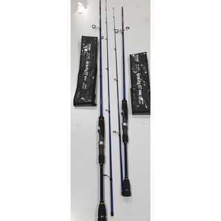 คันเบ็ดคันสปิน titan gravity xt sp 662/ 762 คัน2ท่อน ปลาย solid carbon/wt. 2-6lb