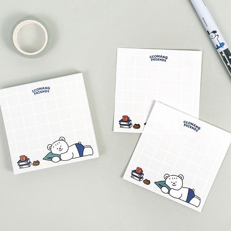 Ccomang Memo Pad สมุดฉีกลายน่ารัก