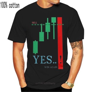 [100% Cotton] ใหม่ เสื้อยืดแขนสั้น คอกลม ผ้าฝ้าย 100% พิมพ์ลาย Novelty Investment Day Trade Scalper Forex Market Trader