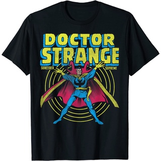 เสื้อยืด พิมพ์ลาย Marvel Avengers Doctor Strange Sorcerer Supreme สําหรับผู้ใหญ่Size S-5XL