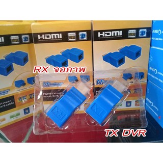 HDMI To LAN Cat5e/Cat6 Cable 30 M.