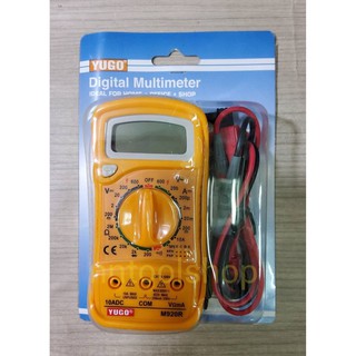 YUGO มิเตอร์วัดไฟดิจิตอล มัลติมิเตอร์ YUGO M920R Mini Digital Meter (เทสก่อนส่ง) สินค้าพร้อมส่ง