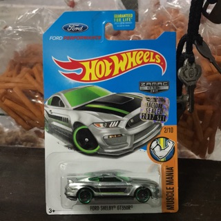 Hotwheels ford shelby gt350r 1/64