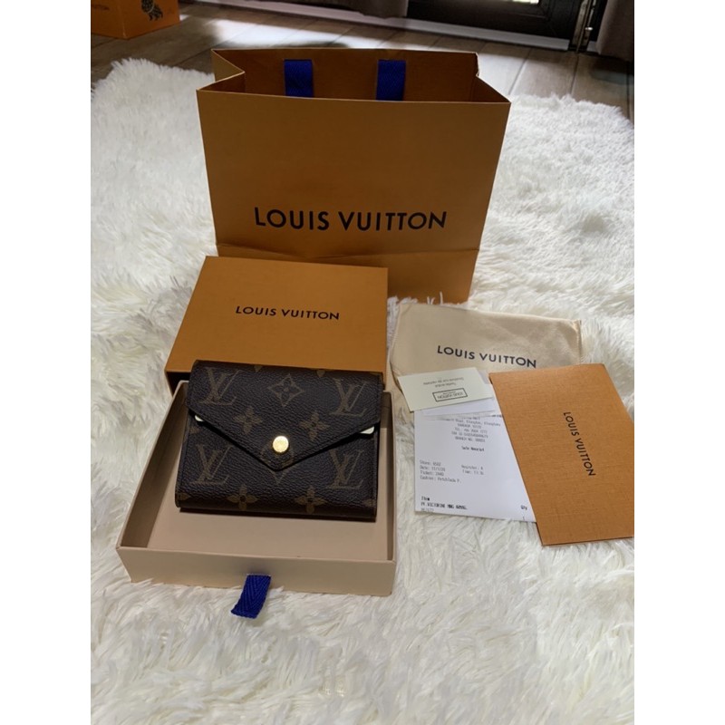 Lv victorien wallet กระเป๋าสตางค์ 3 พับ ใหม่ ขายแล้ว