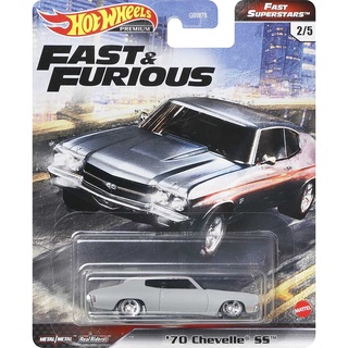 Hot Wheels Fast &amp; Furious Premium - Fast Superstars 70 Chevel SS GRL81