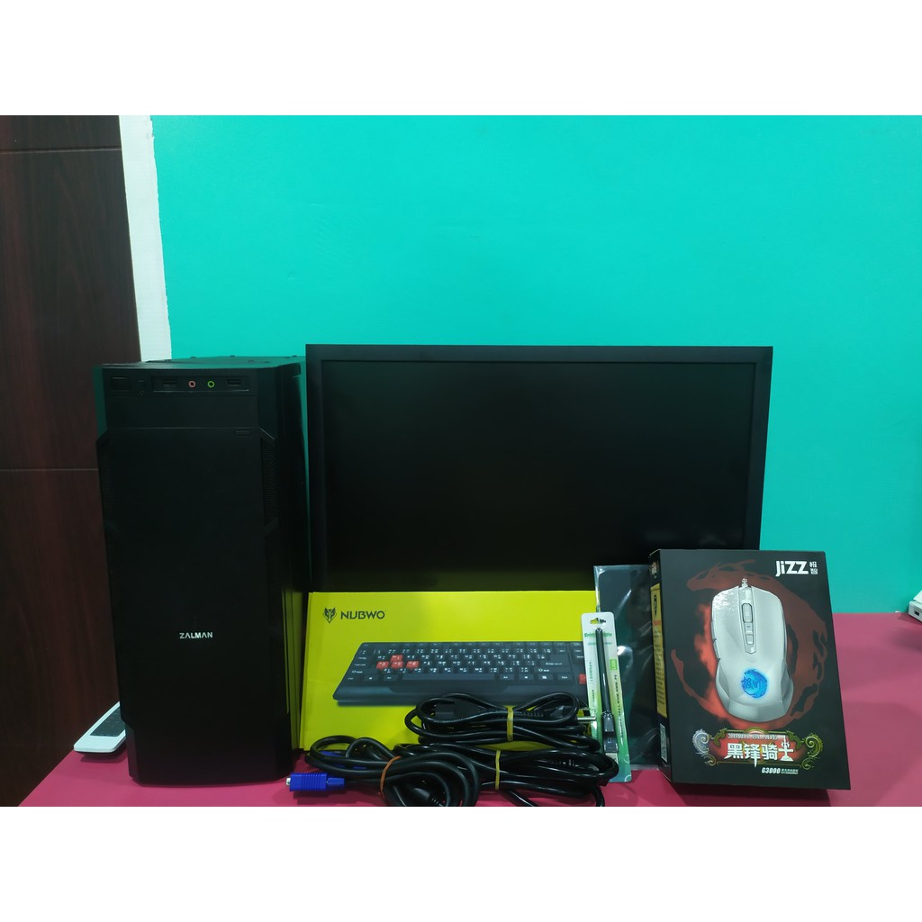 เซ็ตเล่นเกม A6 + HD7750 พร้อมจอ 22