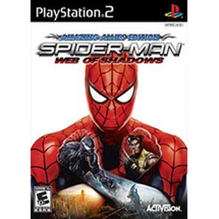 แผ่นเกมส์PS2 Spider-Man Web of Shadows PS2 เกมเพล2 เกมสไปเดอร์แมน spiderman ps2