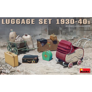 โมเดลประกอบ MiniArt 1/35 MI35582 LUGGAGE SET 1930-40S