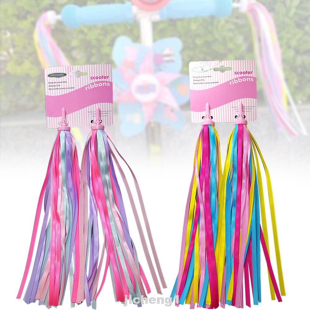Decorative Ribbons Streamers Tricycle Sparkly Scooter Kids Handlebar ...