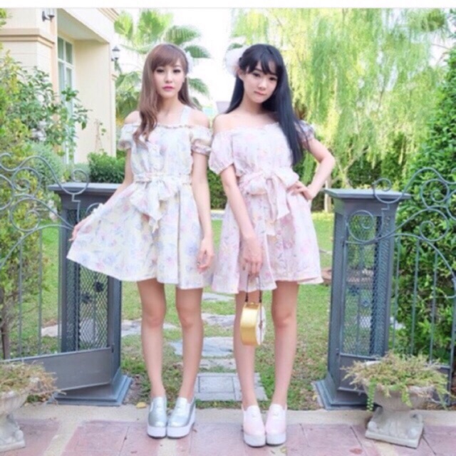 Liz lisa dress สีเหลือง