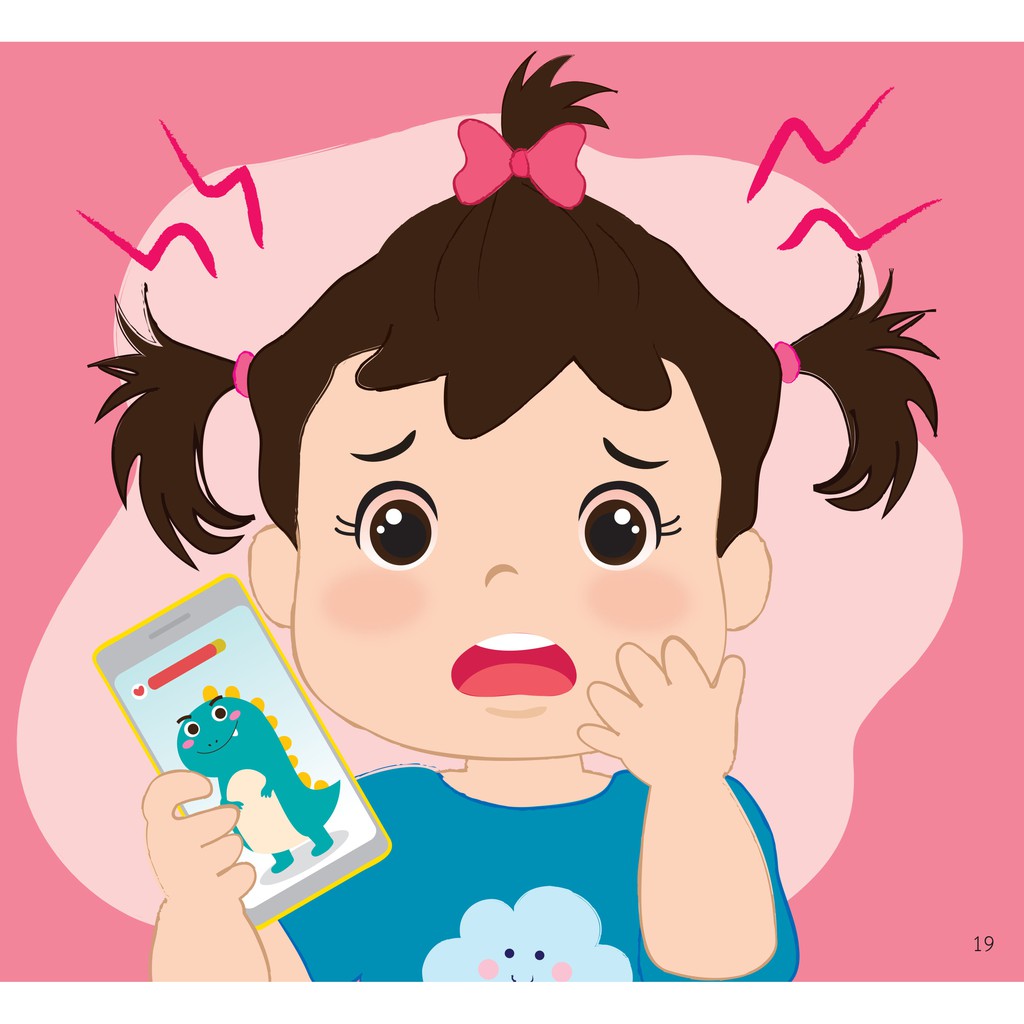 INSPAL : หนังสือ นิทานสร้างเสริมสุขนิสัยเล่มแรกของหนู หนูดีติดมือถือ 9786163812308 (Life Balance) - รูปที่ 3