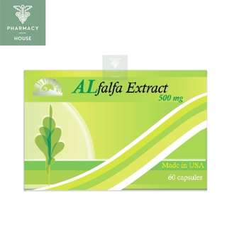 Dr.Lee &amp; Dr.Albert Alfalfa extract 500 mg.  ( 60 capsules )