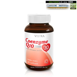 VISTRA Coenzyme Q10 30mg 60cap JAPAN ( วิสตร้า Co Enzyme Q10 30 mg 60 เม็ด )