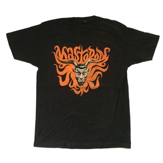 [S-5XL]เสื้อยืดลําลอง แขนสั้น พิมพ์ลาย Mastodon Devil Tour 2013 สีดํา สําหรับผู้ชาย 265160