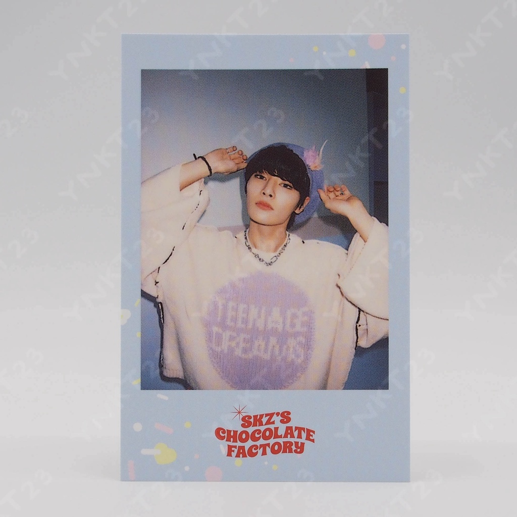 ♡︎พร้อมส่ง♡︎ Stray Kids SKZ'S Chocolate Factory POB Polaroid Photocard I.N การ์ด ไอเอ็น สเตรย์คิดส์ LoveSTAY B