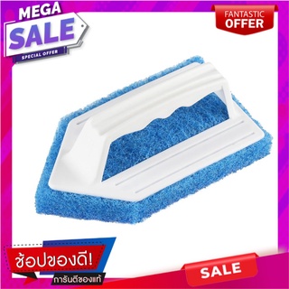 แปรงใยขัดพื้นและผนัง MR.SMART BLUE POWER สีขาว แปรงทำความสะอาด SCRUB CLEANING BRUSH MR.SMART BLUE POWER WHITE อุปกรณ์ทำค