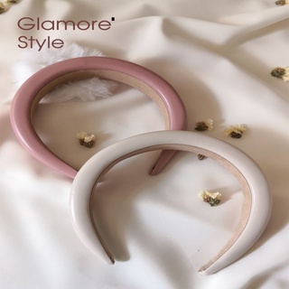 ที่คาดผม น้องนุ้บนิ้บ​  หนังPU​ นุ่มนิ่มไม่กินผม Glamorestyle