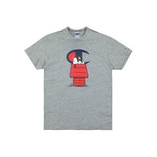 เสื้อยืดแขนสั้น พิมพ์ลายโลโก้ Champion