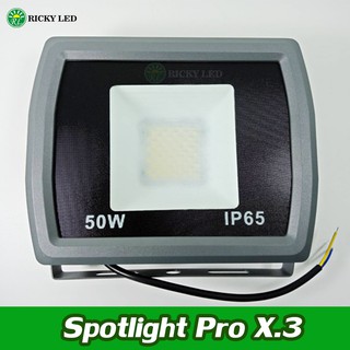 โคมไฟสปอร์ตไลท์ ฟลัดไลท์ LED Pro X.3 สปอร์ตไลท์ ใช้ไฟฟ้า220V ใช้ไฟบ้าน LED Floodlight Spotli สปอตท์ไลท์ Xigzag