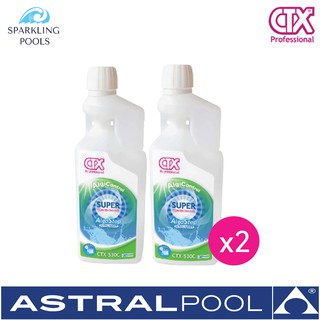 CTX น้ำยากำจัดตะไคร่แบบเข้มข้น ขนาด 1 ลิตร แพ็ค 2 ชิ้น - CTX AlgaStop Ultra Power 1 Liter x2 Pcs.