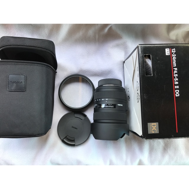 Sigma 12-24 for nikon free filter มีประกันอีก11เดือน
