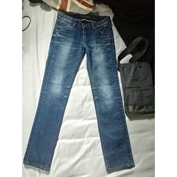 EVISU Jeans กางเกงยีนส์มือสอง อีวิสุ
