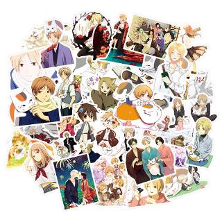 Natsumes Book of Friends สติ๊กเกอร์ pvc ลายการ์ตูนญี่ปุ่น 50 ชิ้น