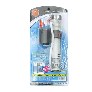 ถูกและดีที่สุด!!ชุดแกนน้ำเข้าชักโครก อะไหล่ชักโครก Amazon C-1016 (มีหัวแปลงสำหรับชักโครกรุ่นเก่า 5/8” แถมให้ครับ)