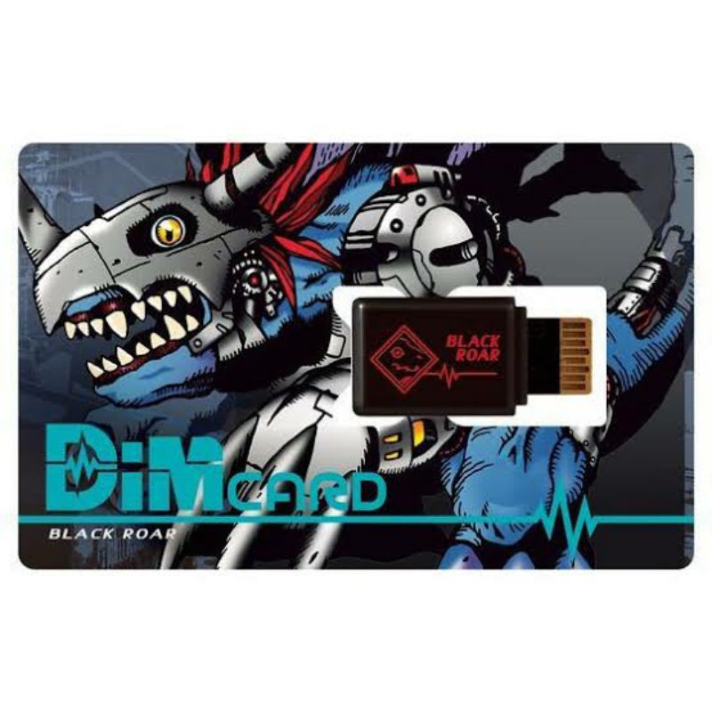 Dim Card Black Roar for Digimon Vital Bracelet