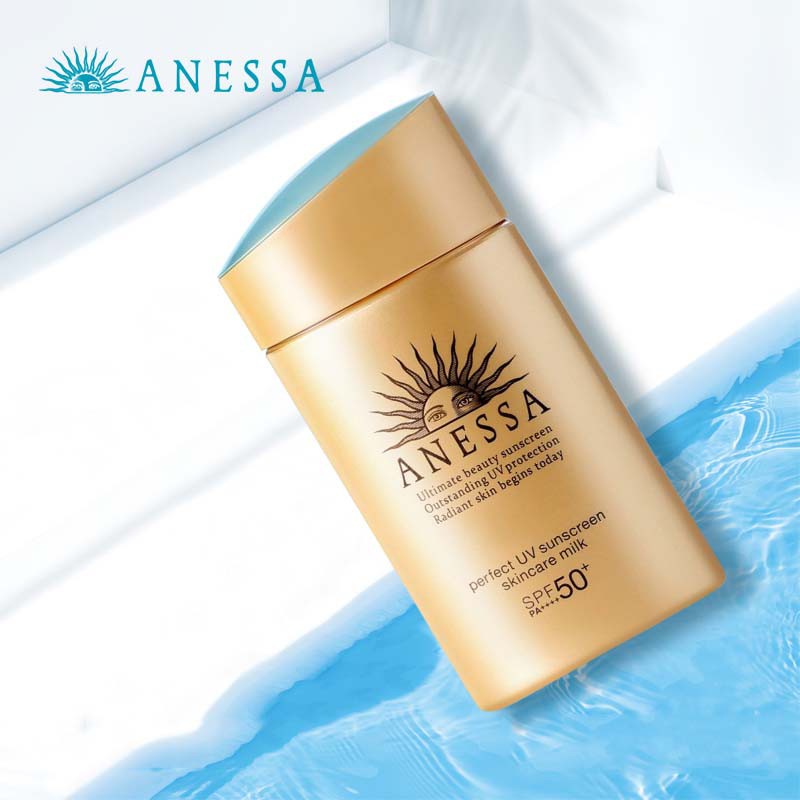 60 ม. annessa กันแดด อนเนสซ่า เพอร์เฟ็ค ยูวี ซันสกรีนมิลค์  ลAnessa Perfect UV Sunscreen Skincare Mi