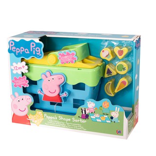 [ใช้ 2 โค้ดลดเพิ่ม] Peppa Pig ของเล่นตะกร้าปิคนิค Shape Sorter Picnic Set