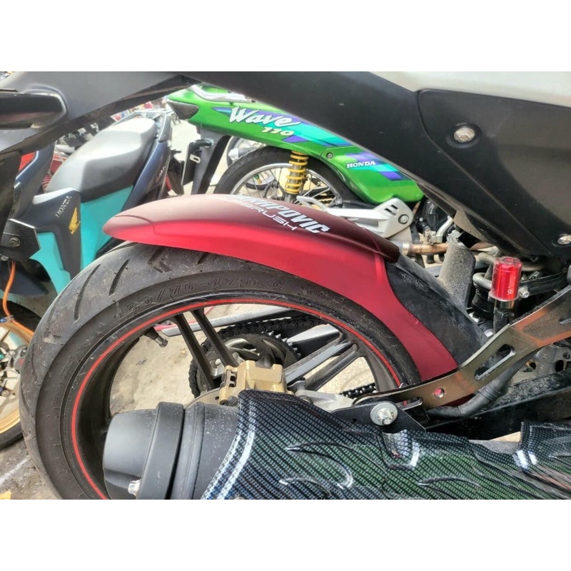 รูปแบบใหม่ Exciter 155/Ex 155VVA บังโคลนหลังแบบขยาย